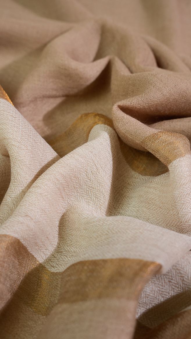 Halo Soft Fine Wool Cashmere Stole - Image 4