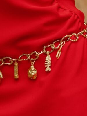 Rocky Relic Textured Charm - 22KT Real Gold Plated Distressed Pendant | Artisanal Earthy Motif on Premium Brass | Unique Unisex Jewelry