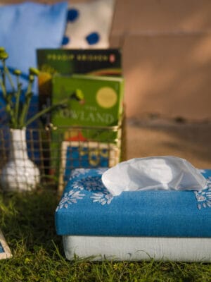 Joelle - Handwoven Tissue Box