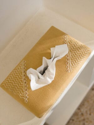 Zea - Handwoven Tissue Box
