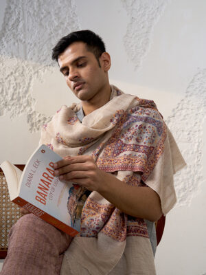 Eunoia Fine Wool Cashmere Shawl