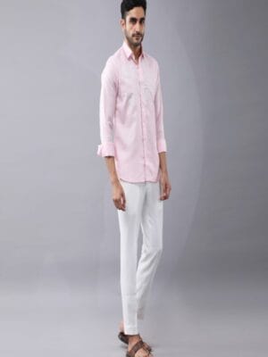 Floral Placement printed shirt.