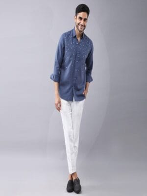 Animal Placement printed shirt.