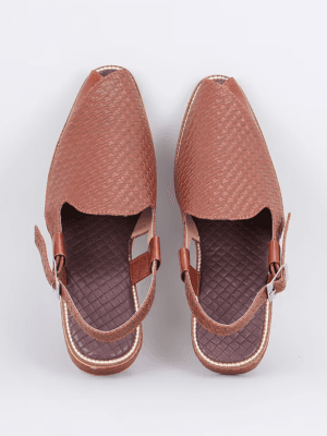 Cocoa Herringbone Peshawaris