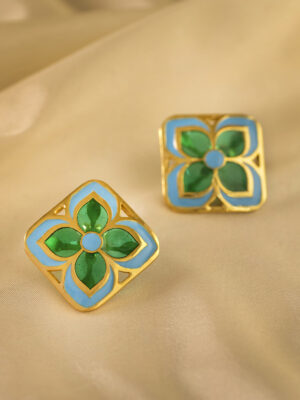 Aks Chameli Stud Earrings