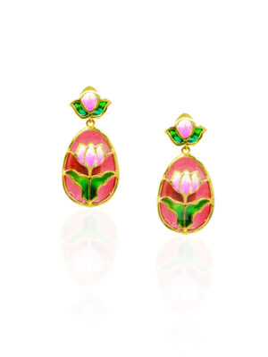 Aks Lotus Earrings
