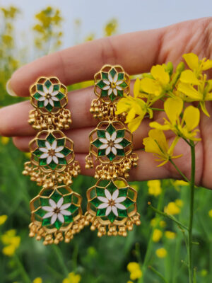 Shigoofa Ghungroo Earrings