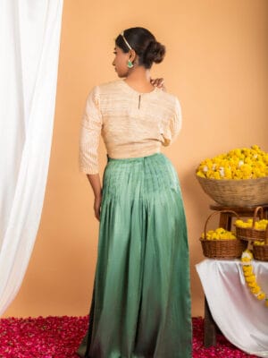 RADIANT PLEATED SKIRT