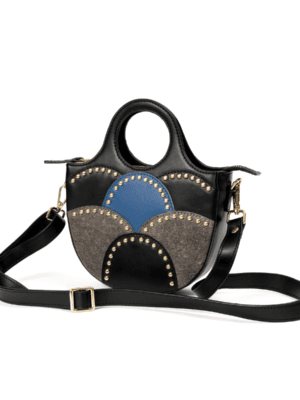 Savannah Vegan Leather Sling - Green, Gold & Orange