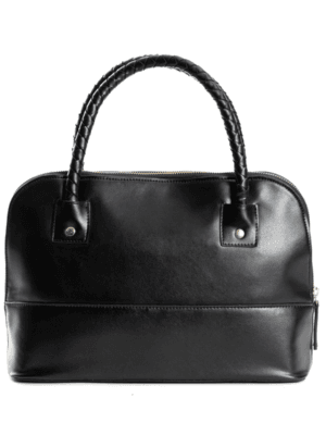 Green Hermitage THEIA Shoulder Bags Cactus Leather Zip closure| 1 multipurpose inner zip pocket,1 small multipurpose inner pocket,1 phone/wallet pocket (Black)