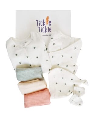 Spikey Big Essential organic baby gift hamper 0-6 Months