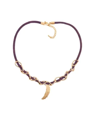 Astral Cork Necklace in Purple