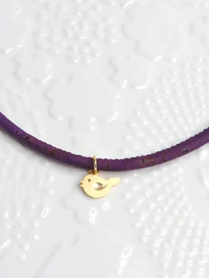 Kids Cork Lil Birdie Necklace