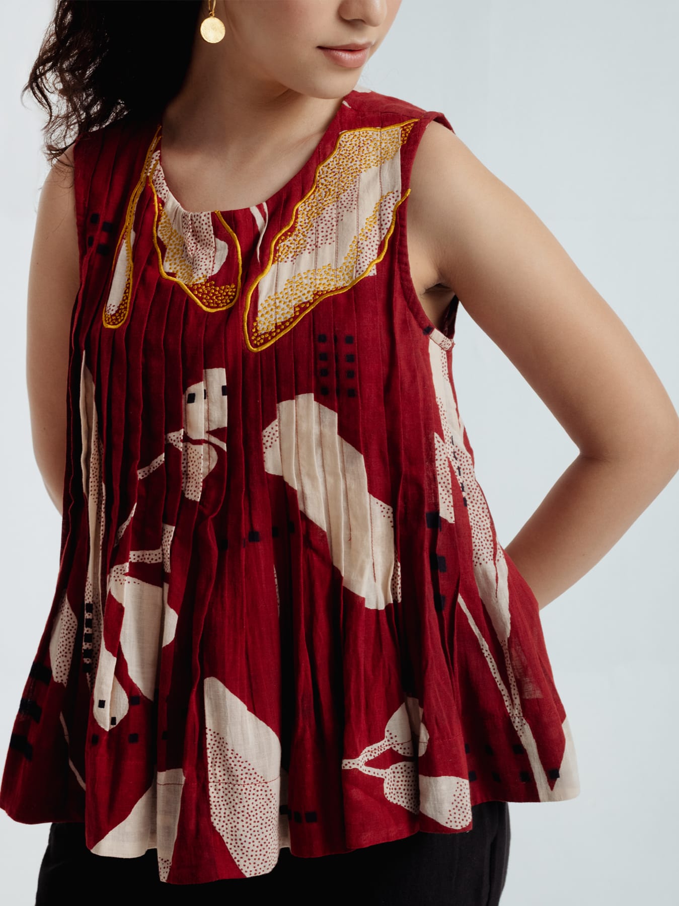 MADDER PLEATED TOP - Image 5