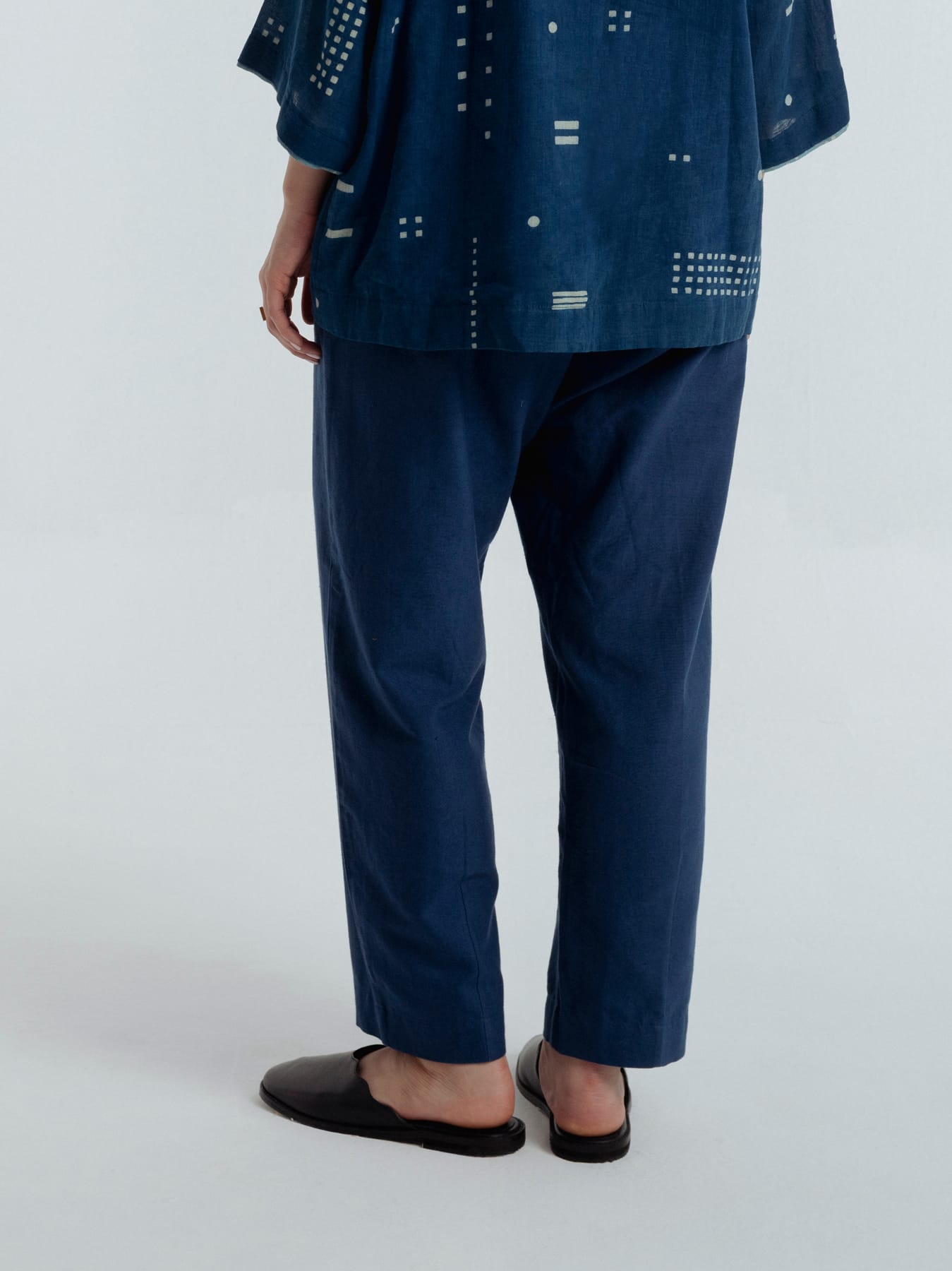 INDIGO BARREL PANT - Image 3