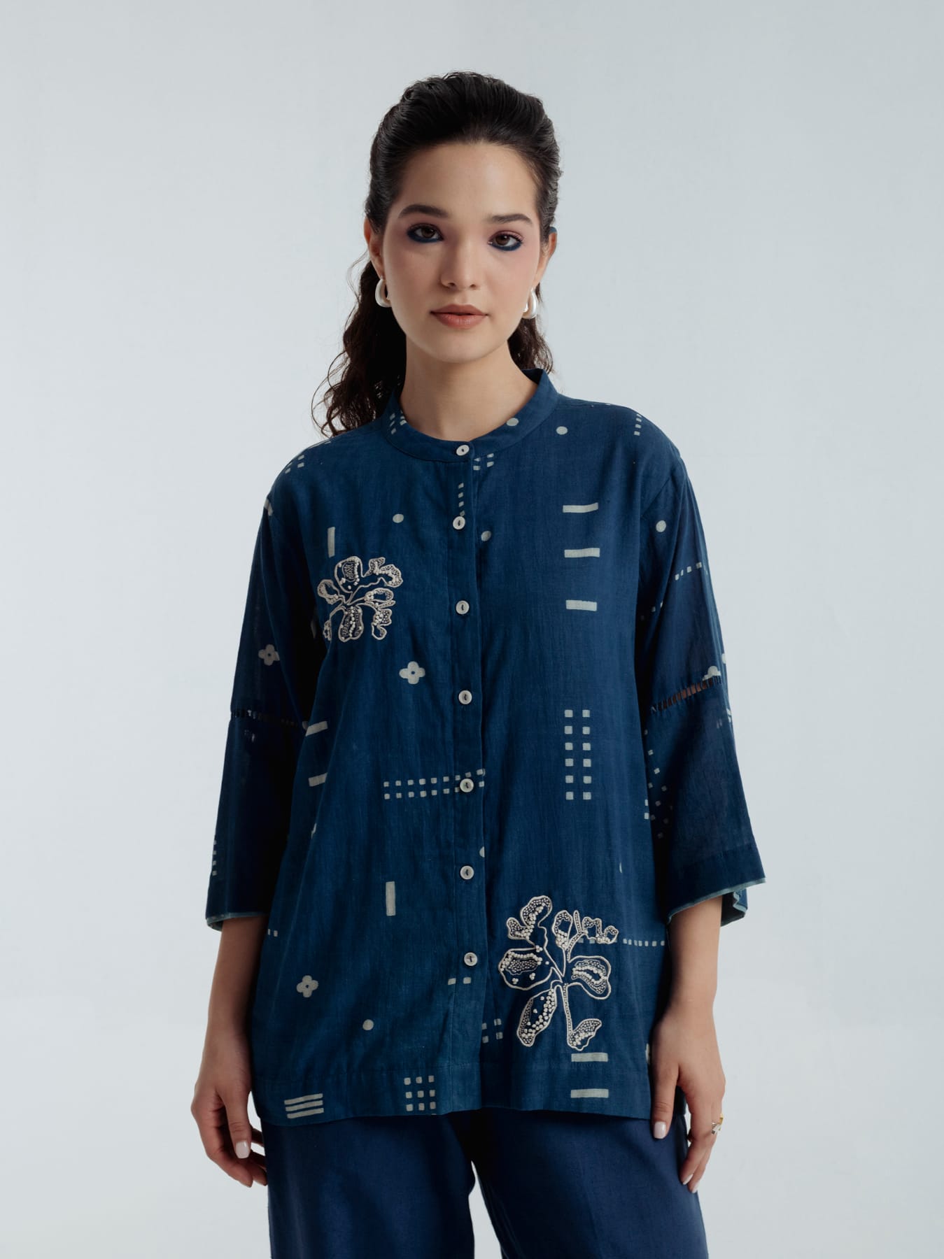 INDIGO SHADOW SHIRT - Image 4