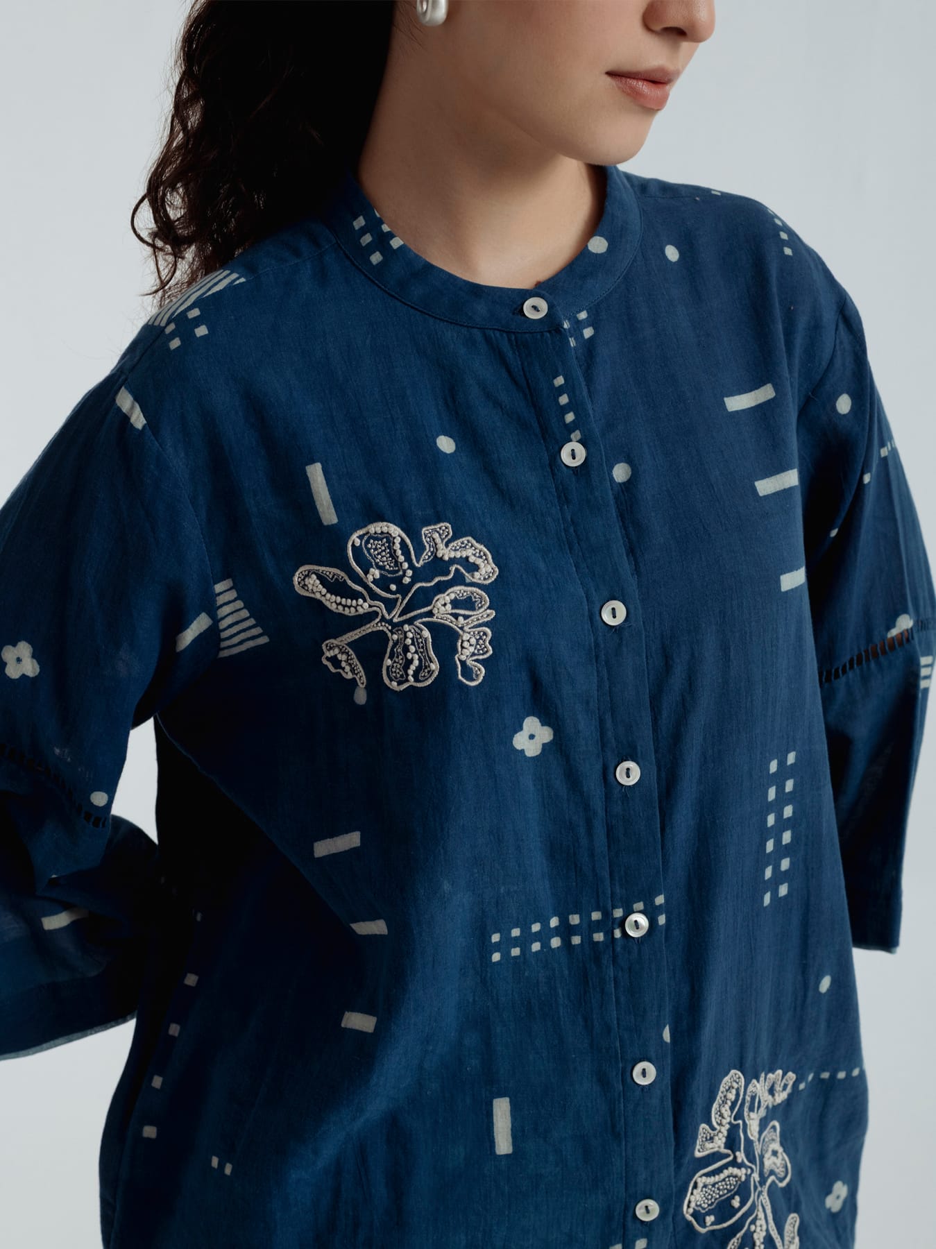 INDIGO SHADOW SHIRT - Image 5