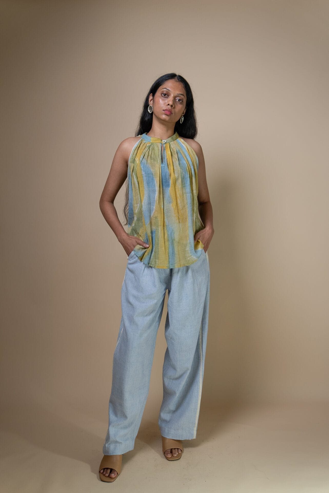 Meadows Hand Painted Blouse