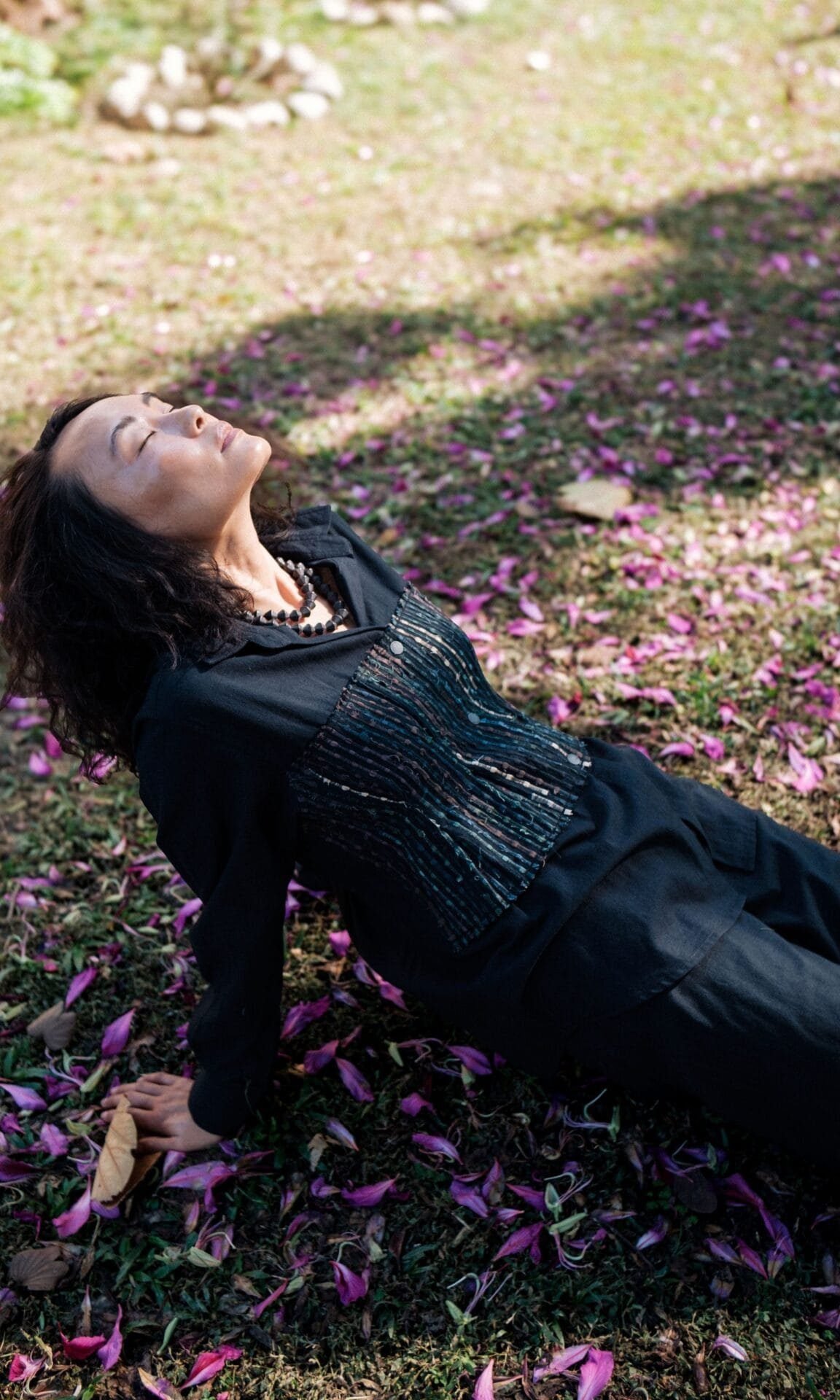 Handwoven Hunza Shirt - Black Green