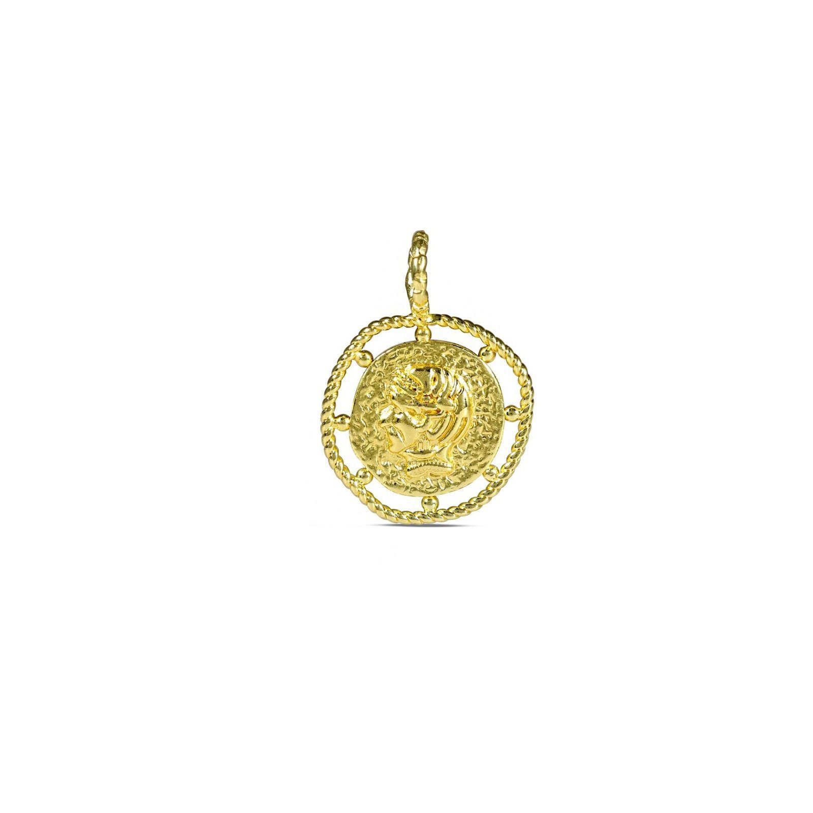 Noble Warrior Charm - 22KT Real Gol