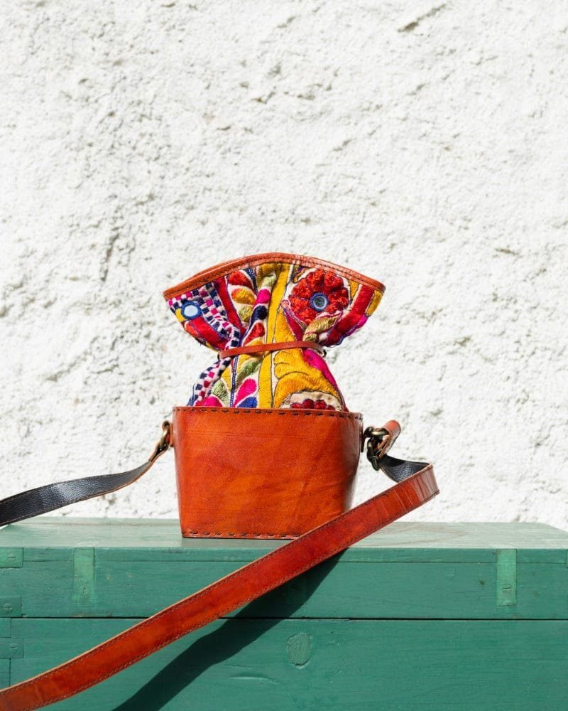 Gamthi potli handcrafted leather ba