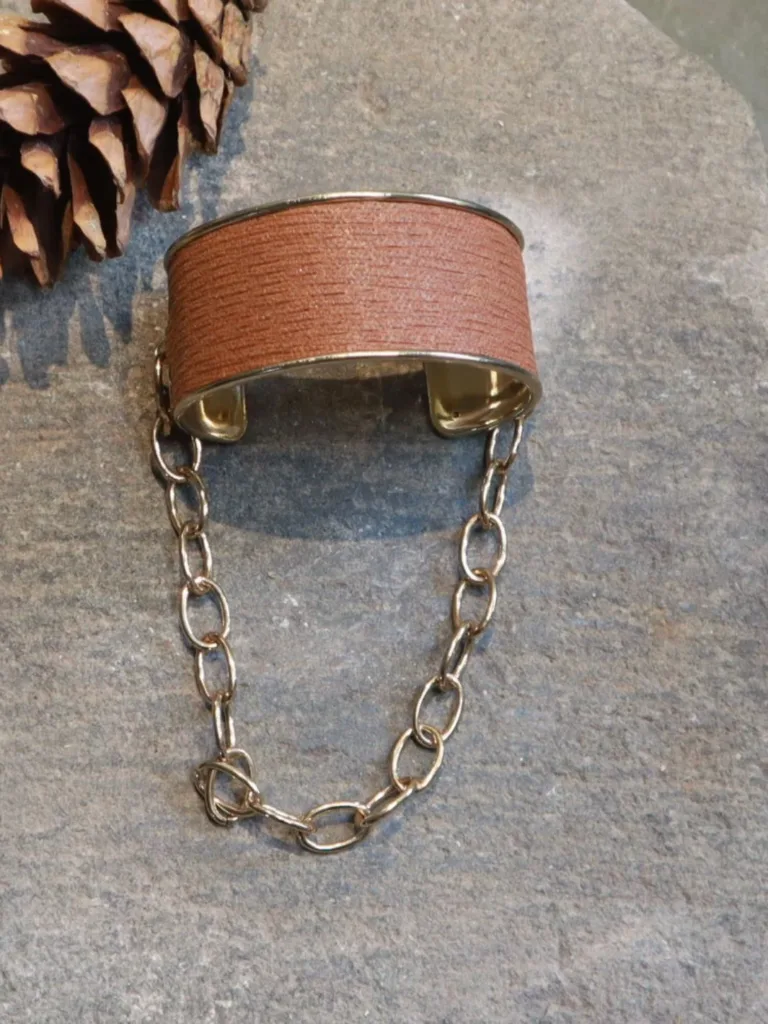 Adjustable Plant Leather Sepia Luxe