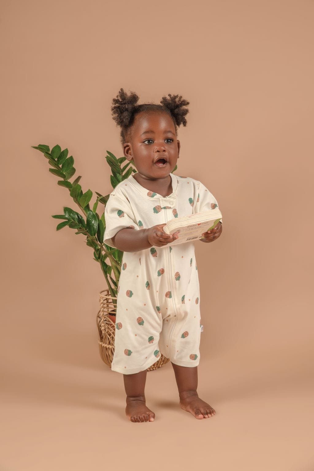 Tickle Lil Peacan Organic Short Zip