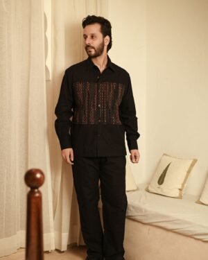 Upcycled Hunza Shirt Set - Copper