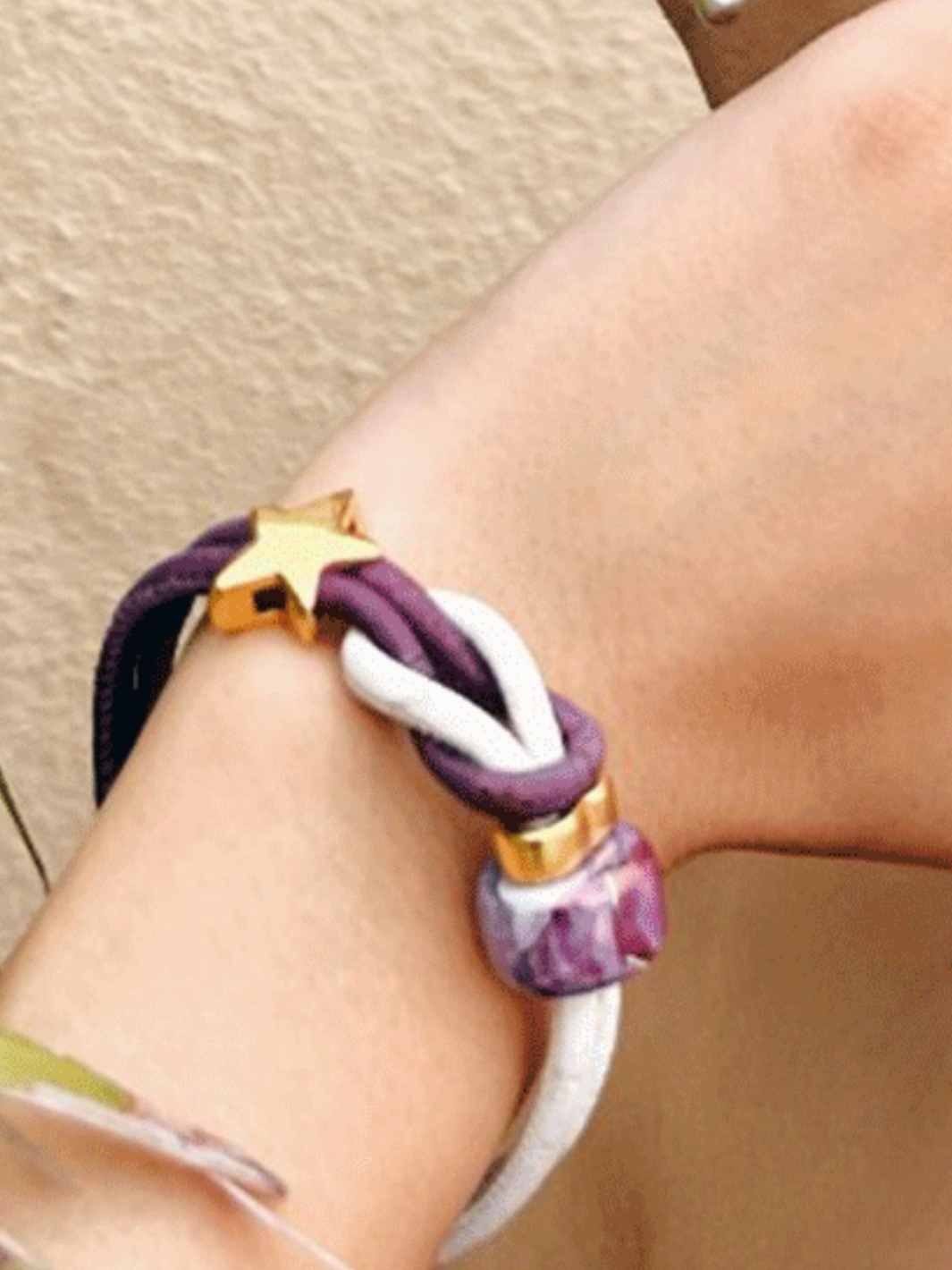 Cork and Ceramic Globe Thistles Bra