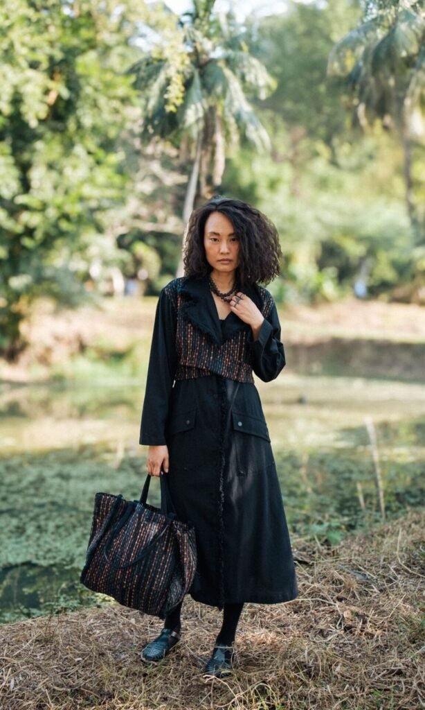 Handwoven Copenhagen Trench –