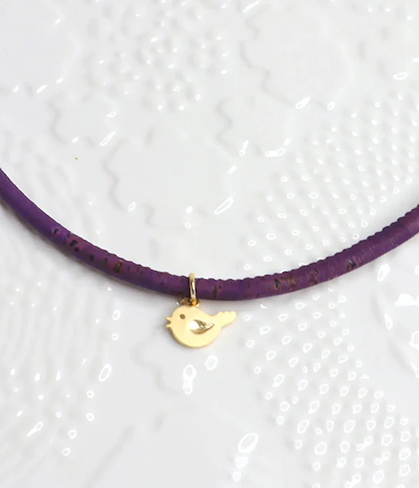 Kids Cork Lil Birdie Necklace