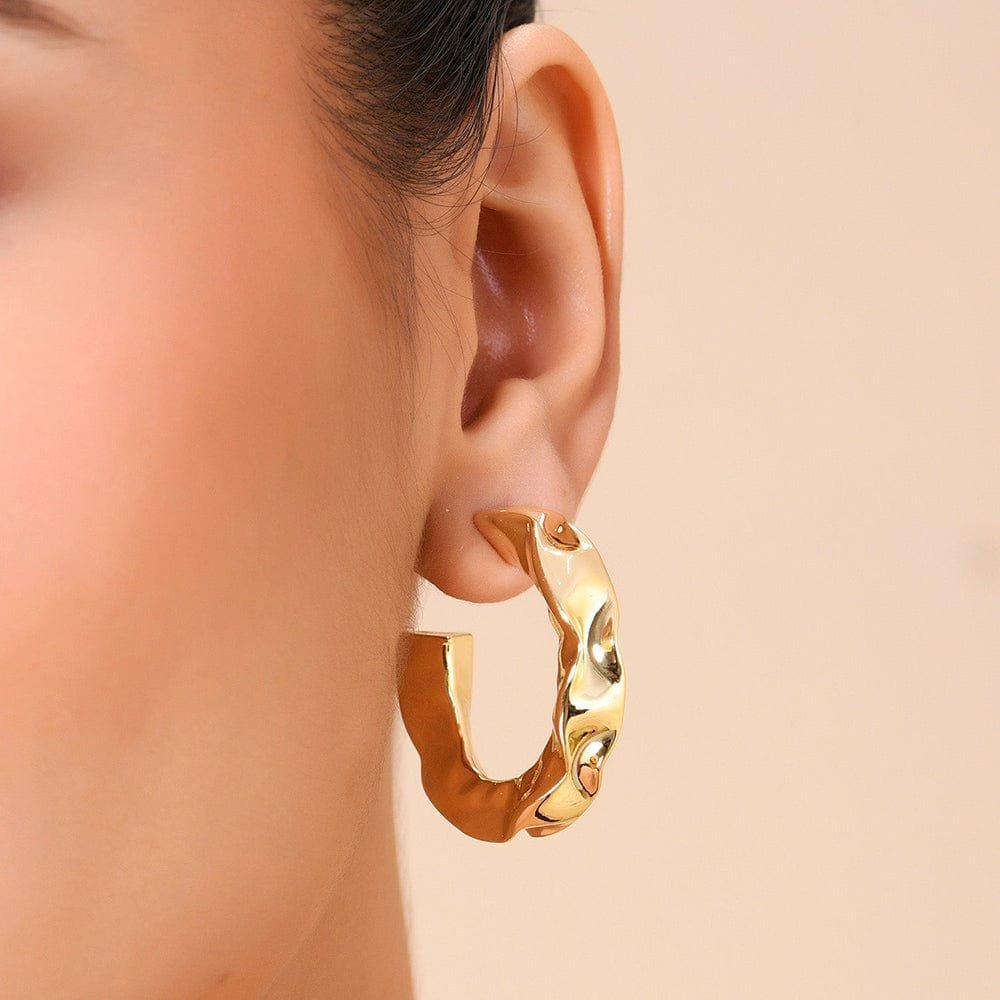 Molten Cascade Earrings for Women &