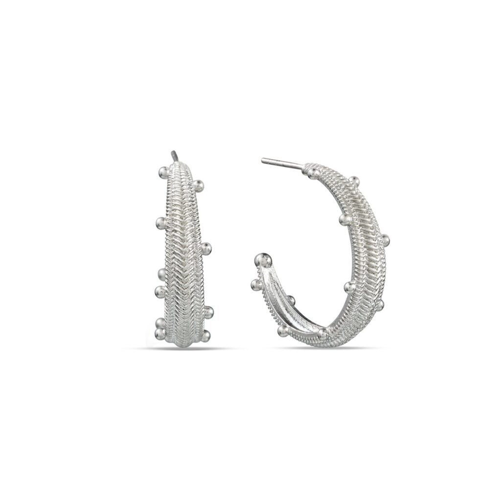 Dew Drops Hoop Earrings for Women a