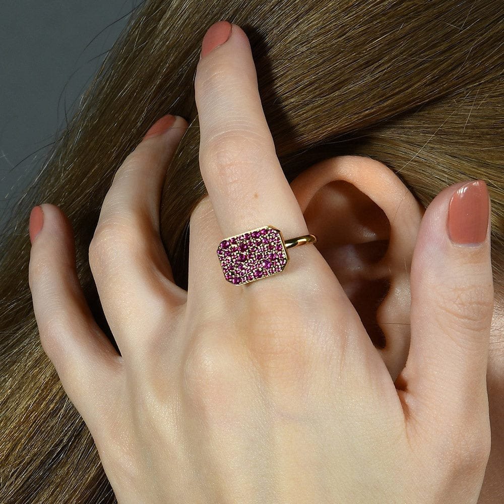 Roseate Bullion Finery Ring –