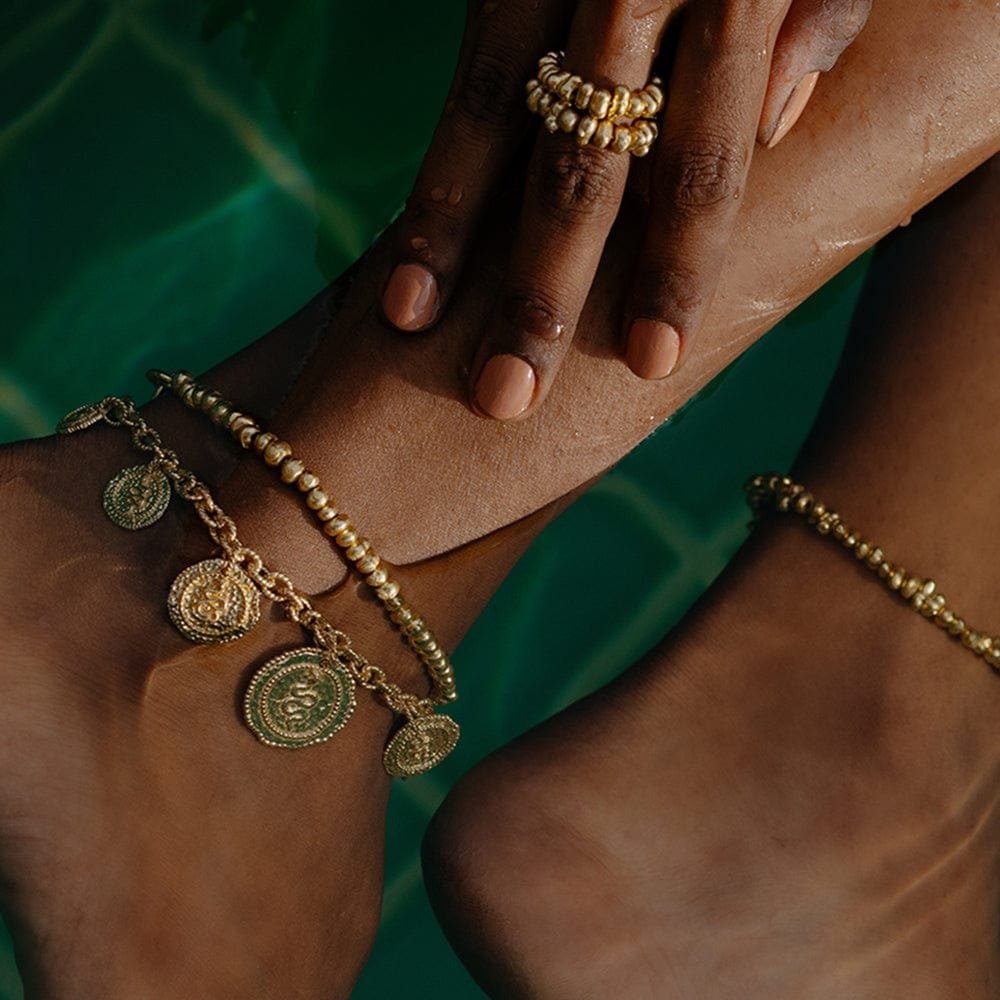 Gold Plated Medallion Of The Serpen