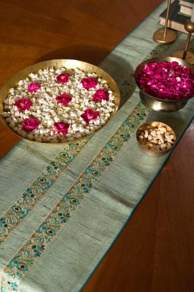 Viridis Handwoven Table Runner