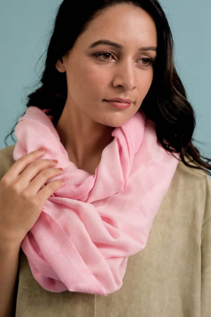 Adalyn Soft Fine Wool Cashmere Stol
