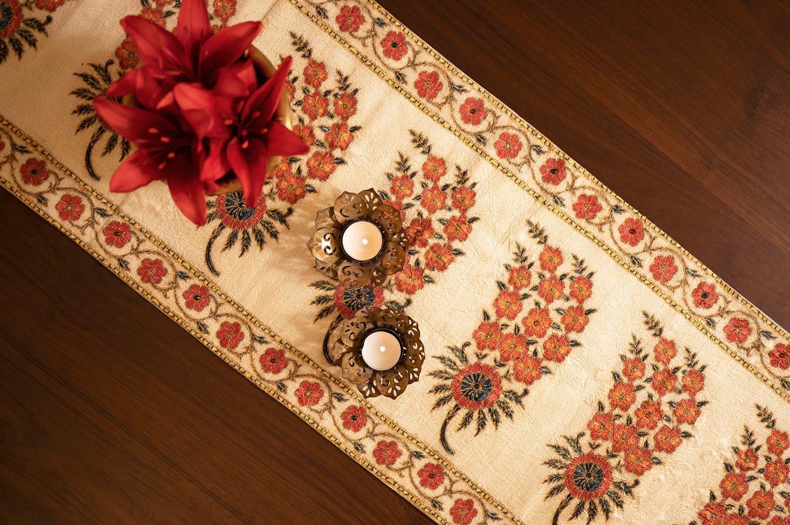 Gabharu Handwoven Table Runner