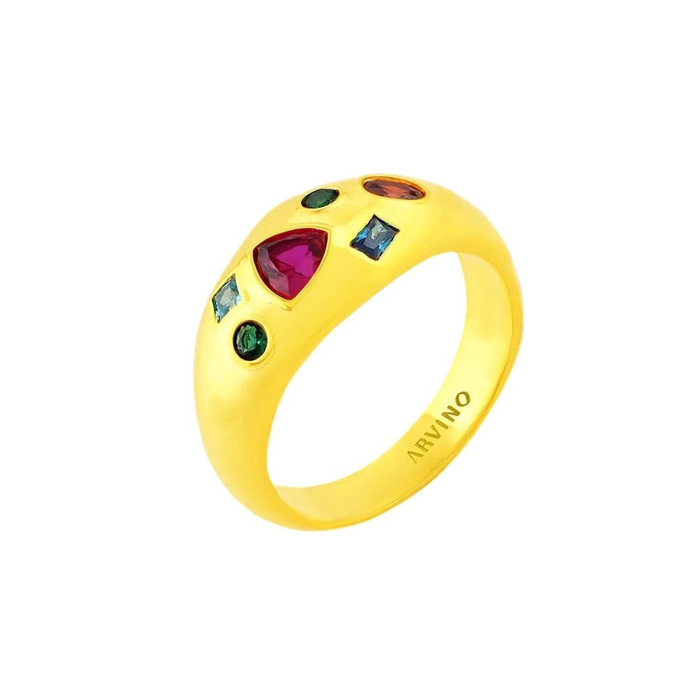 Bezel Bounty Multi-Stone Ring ̵