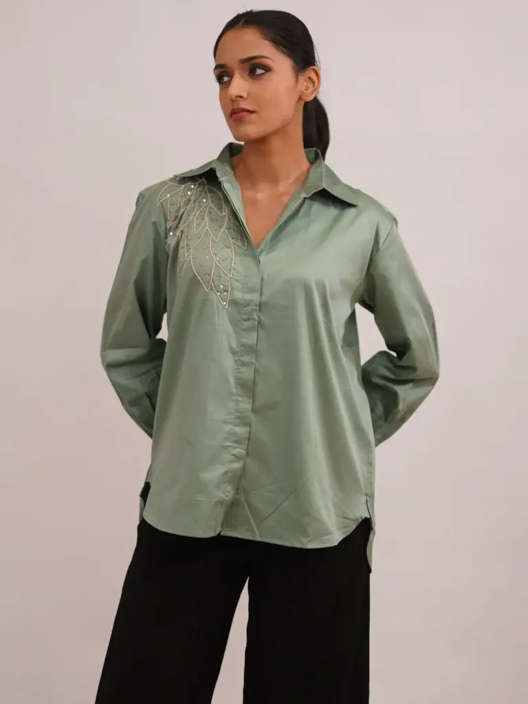 Emerald Whisper Shirt