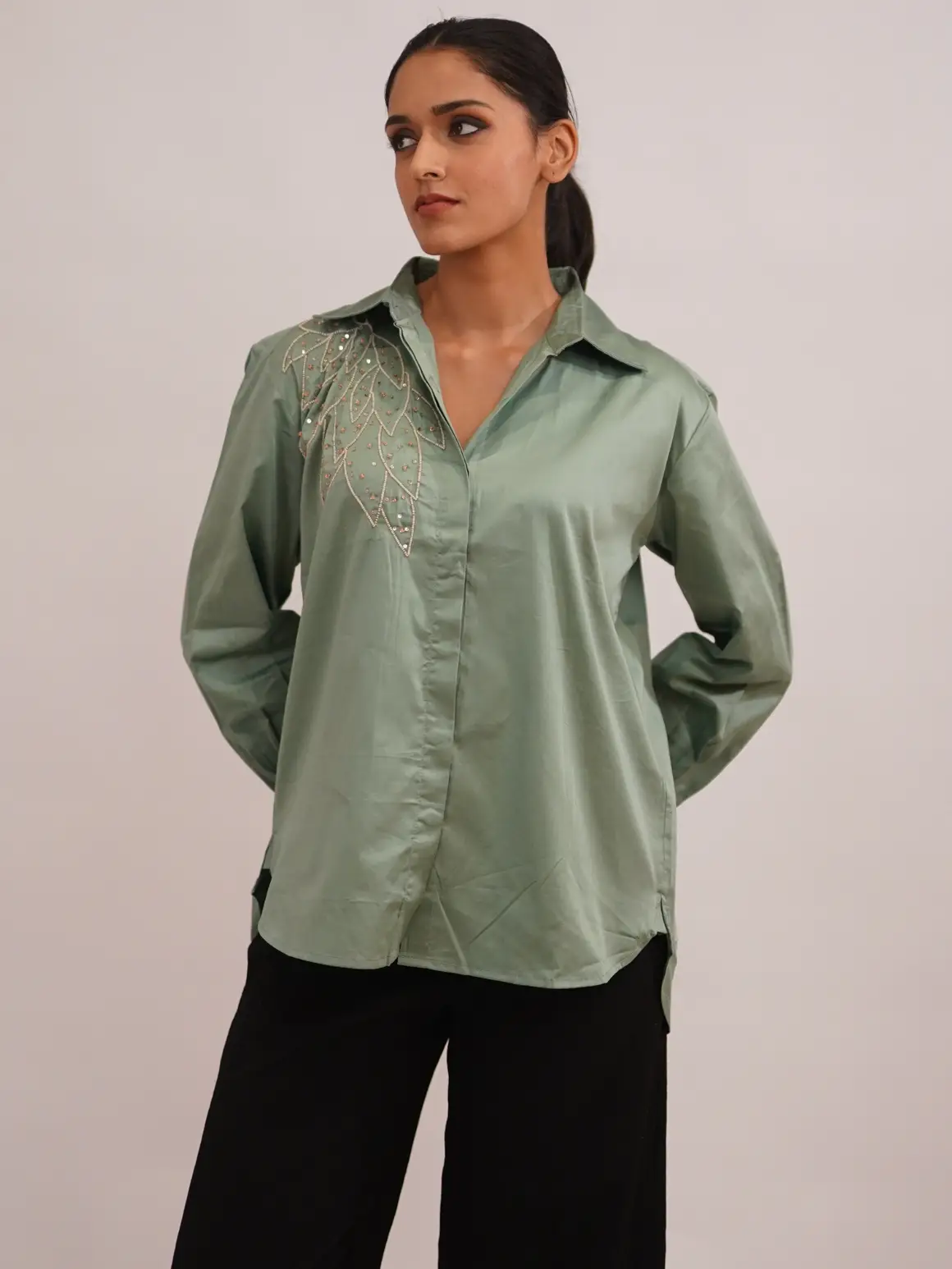 Emerald Whisper Shirt