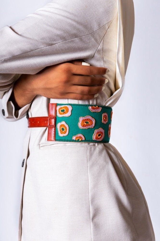 Marbles Handcrafted leather belt