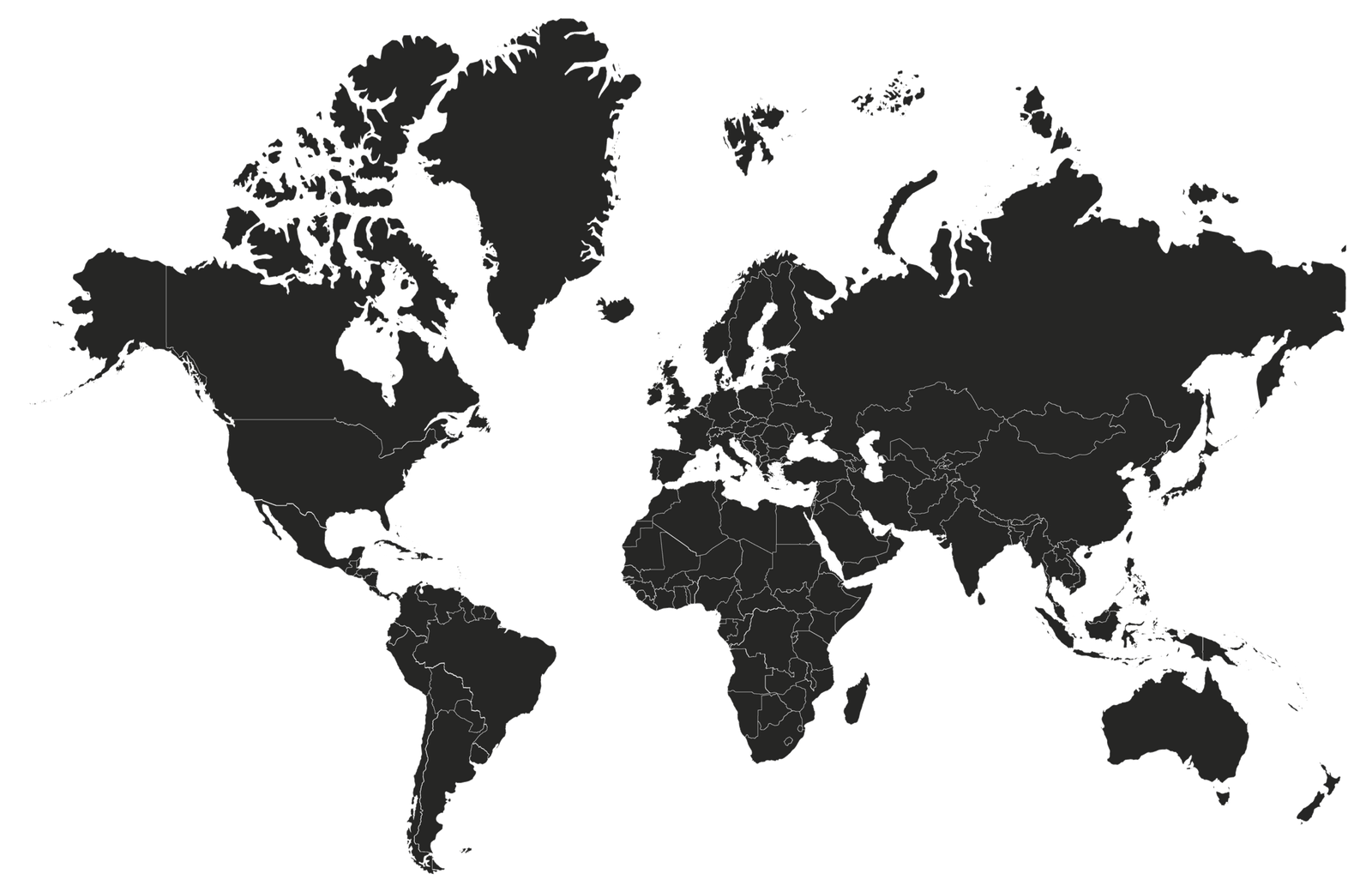 Dotted world map background
