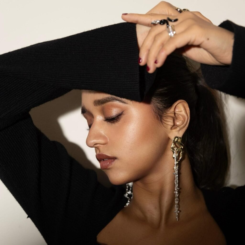 Molten Lava Satellite Two Tone Earr