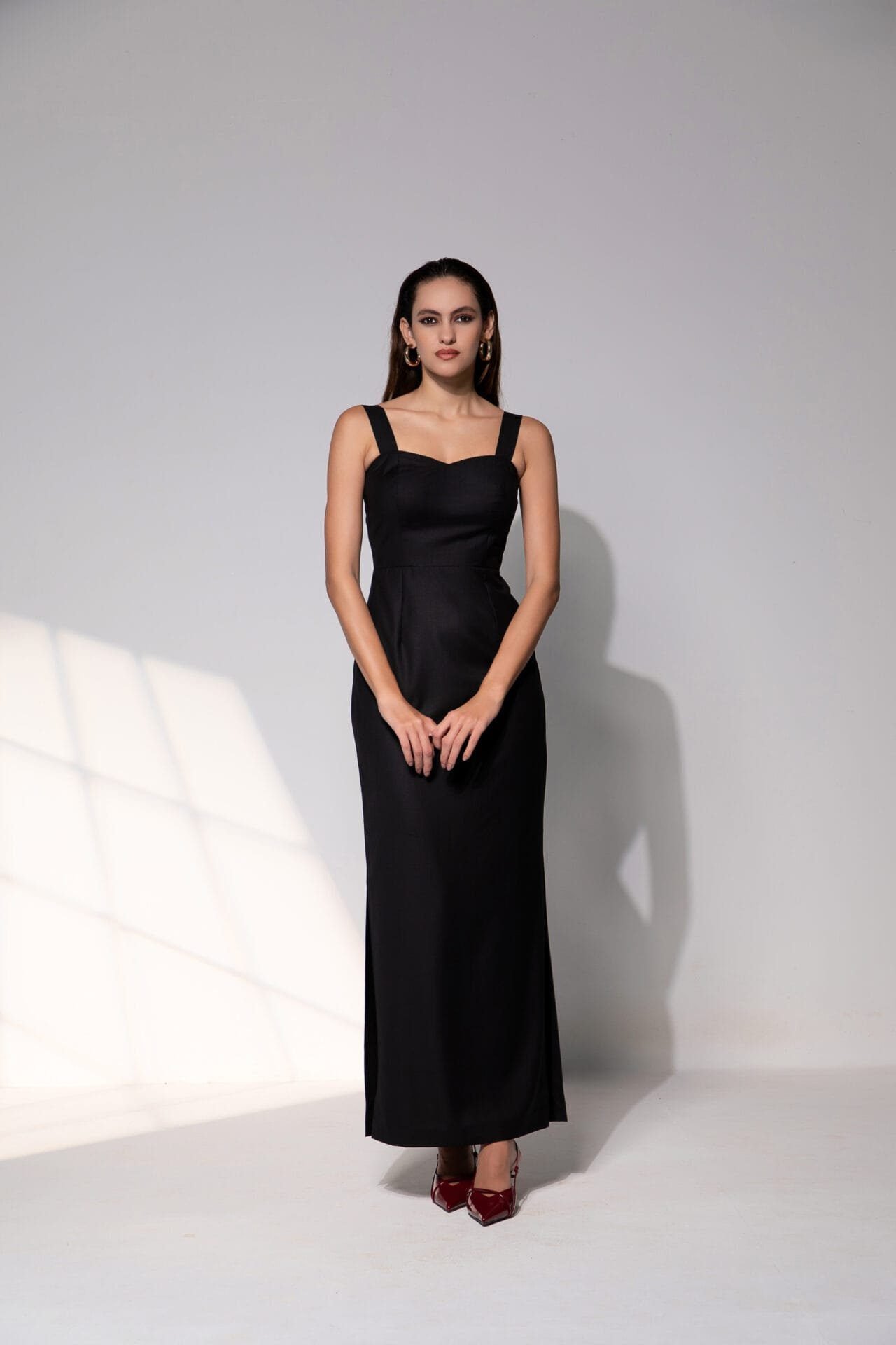 Sweetheart Gown in Midnight Noir