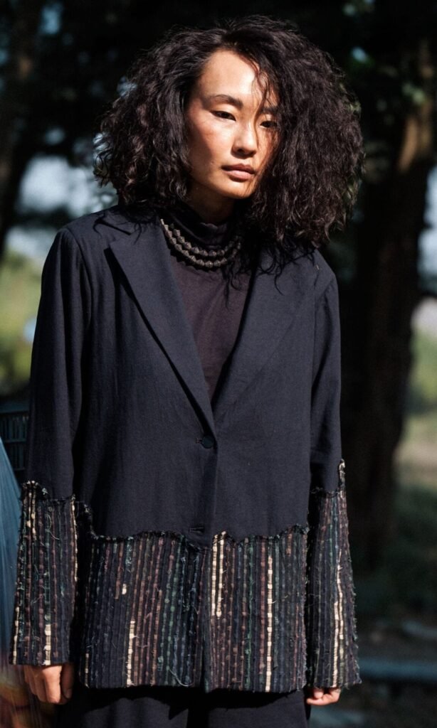 Handwoven Ying Yang Blazer –