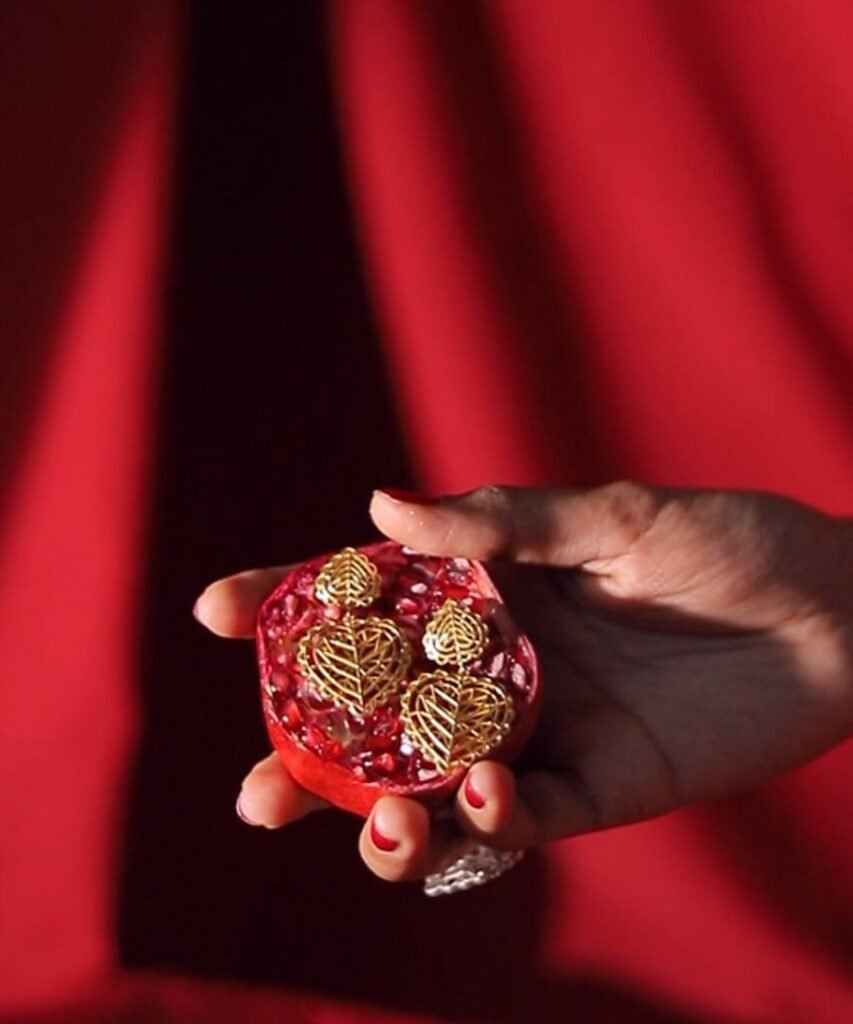 Rakaan Dainty Heart Drop Earrings