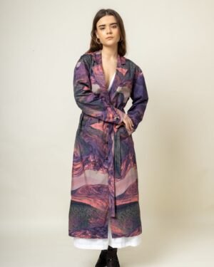 Amelia Printed Trench