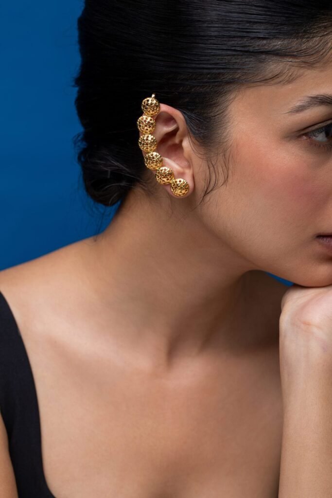 Golden Flare Ear Cuff