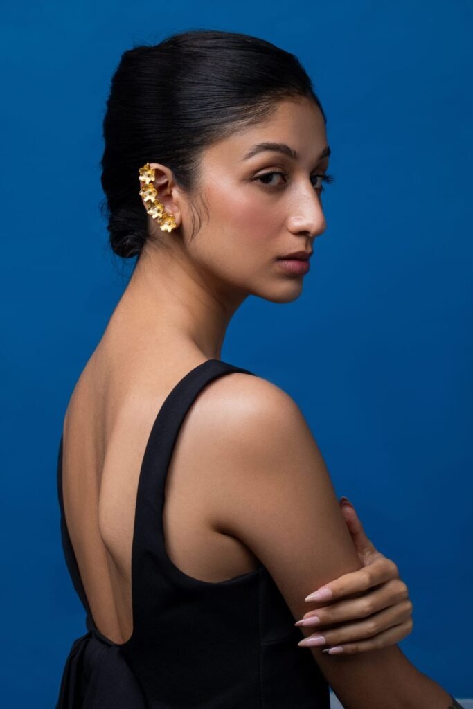 Golden Garland Ear Cuff